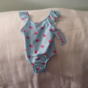 Brand new with tags cat & jack baby girl swim suit size 12 month